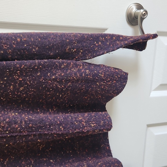 French Connection Farah knits longsleeve sweater aubergine small - Picture 4 of 6